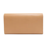 Gucci Long Wallet Purse 615524 leather beige Interlocking G outlet Women