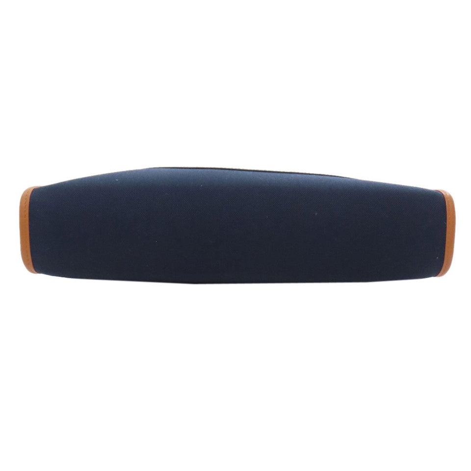 Hermes Handbag Towar Officche Navy VINYL Women