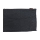 Hermes Accessory pouch cotton black logo Women
