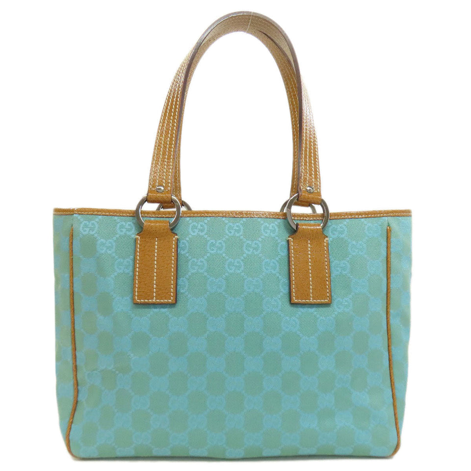 Gucci Tote Bag 113019 canvas green GG