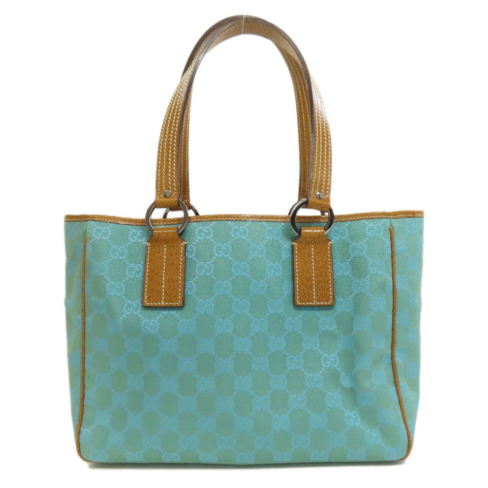Gucci Tote Bag 113019 canvas green GG