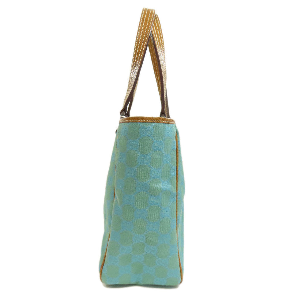 Gucci Tote Bag 113019 canvas green GG