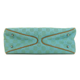 Gucci Tote Bag 113019 canvas green GG