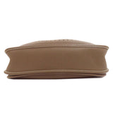 Hermes Shoulder Bag Taurillon Clemence Brown Evelyn 3 PM Etop SilverMetal Women