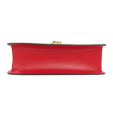 Gucci Shoulder Bag 421882 Calfskin Red Silvi