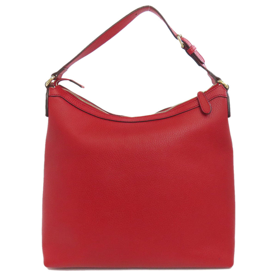 Gucci Handbag 449711 leather Red Interlocking G outlet