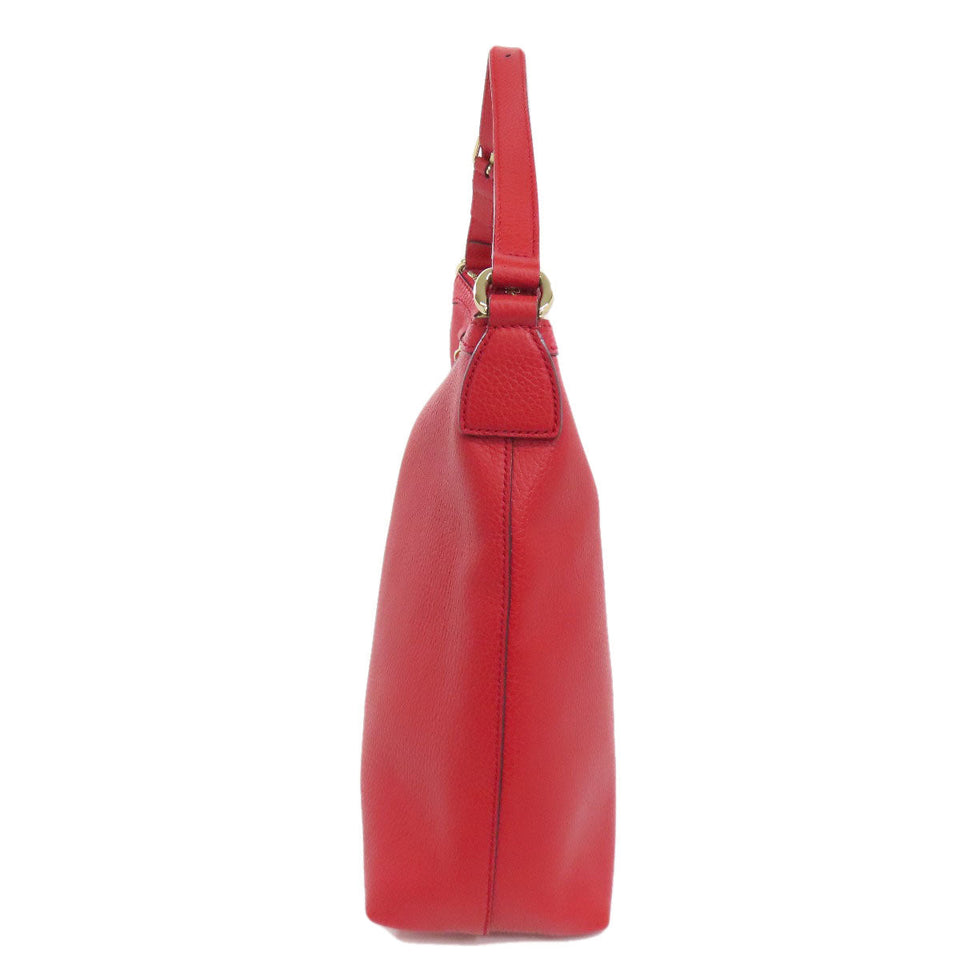 Gucci Handbag 449711 leather Red Interlocking G outlet