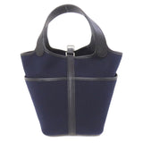 Hermes Handbag Towar Navy Picotan Rock Cargo PM Women