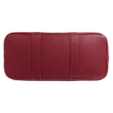 Hermes Tote Bag canvas Red Garden Party TPM SilverMetal