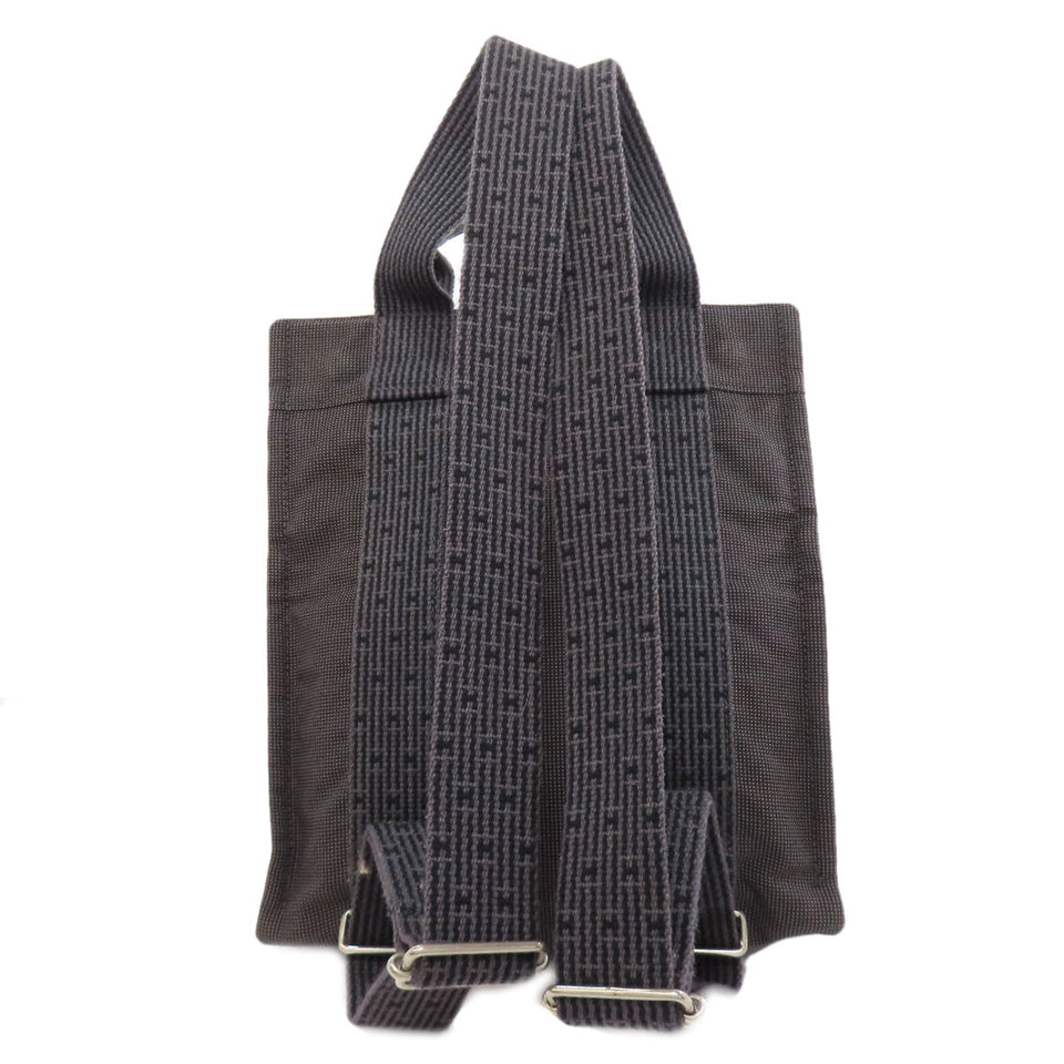 Hermes Backpack canvas gray Her Line add PM
