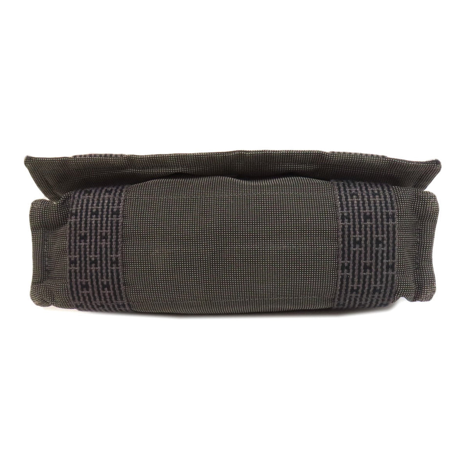 Hermes Shoulder Bag canvas gray Her Line Bathas PM