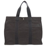 Hermes Tote Bag canvas gray Her LineGM