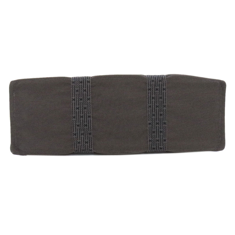 Hermes Tote Bag canvas gray Her LineGM