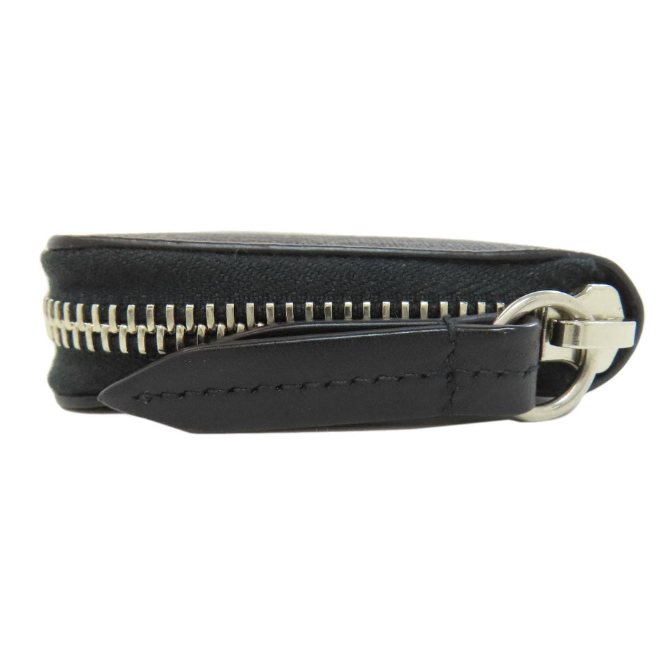 Gucci Card Case 451276 PVC black Wolf GG Supreme Women
