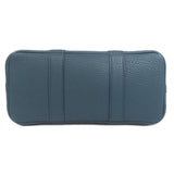 Hermes Tote Bag Togo blue Garden Party TPM SilverMetal