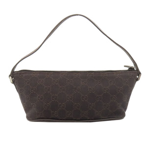 Gucci Handbag 07198 canvas black GG pattern accessory pouch