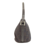 Gucci Handbag 07198 canvas black GG pattern accessory pouch