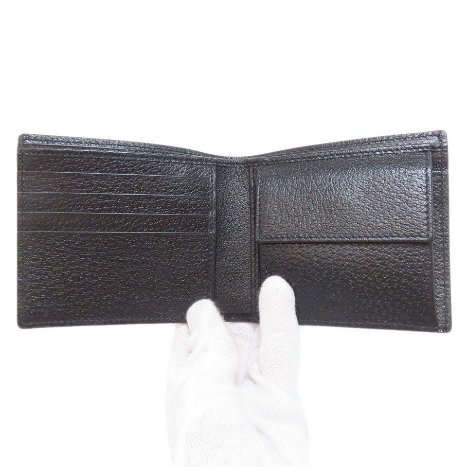 Gucci Bifold Wallet 496334 canvas black Off the grid mens