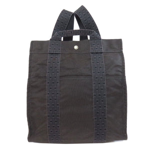 Hermes Backpack canvas gray Her Line ad MM