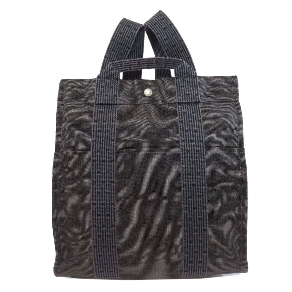 Hermes Backpack canvas gray Her Line ad MM