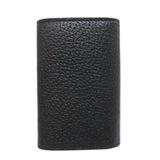 Gucci Key case Key holder  435305 leather black GG Marmont Women