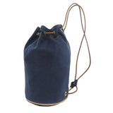 Hermes Shoulder Bag cotton Navy POSITION MIMILL
