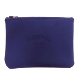 Hermes Accessory pouch Nylon, Polyurethane Navy Neovan MM Women
