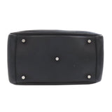 Hermes Handbag Taurillon Clemence black Lindy 30 Silver Metal Women