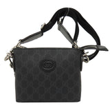 Gucci Shoulder Bag 723306 PVC black GG Supreme
