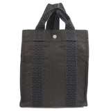 Hermes Backpack canvas gray Her Line Ad