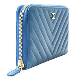 Chanel Chevron Lambskin Long Wallet