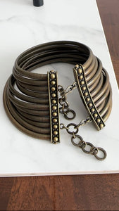 Christian Dior John Galliano Vintage 1997 Masai Choker Necklace