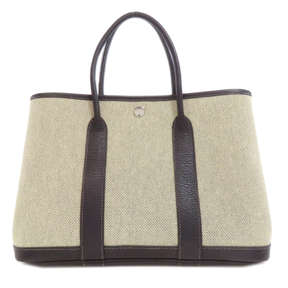 Hermes Handbag Tower ash gray Garden party TPM