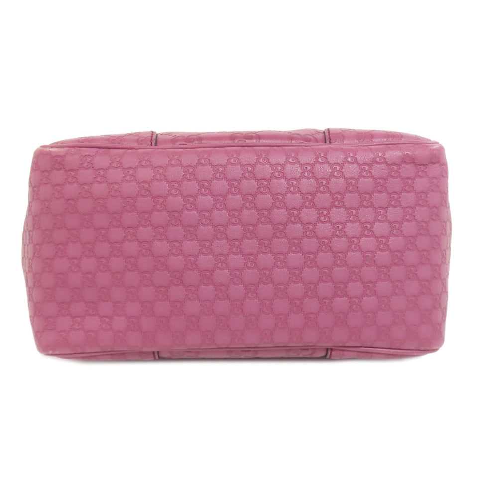 Gucci Handbag 353119 leather pink GG Signature Shima