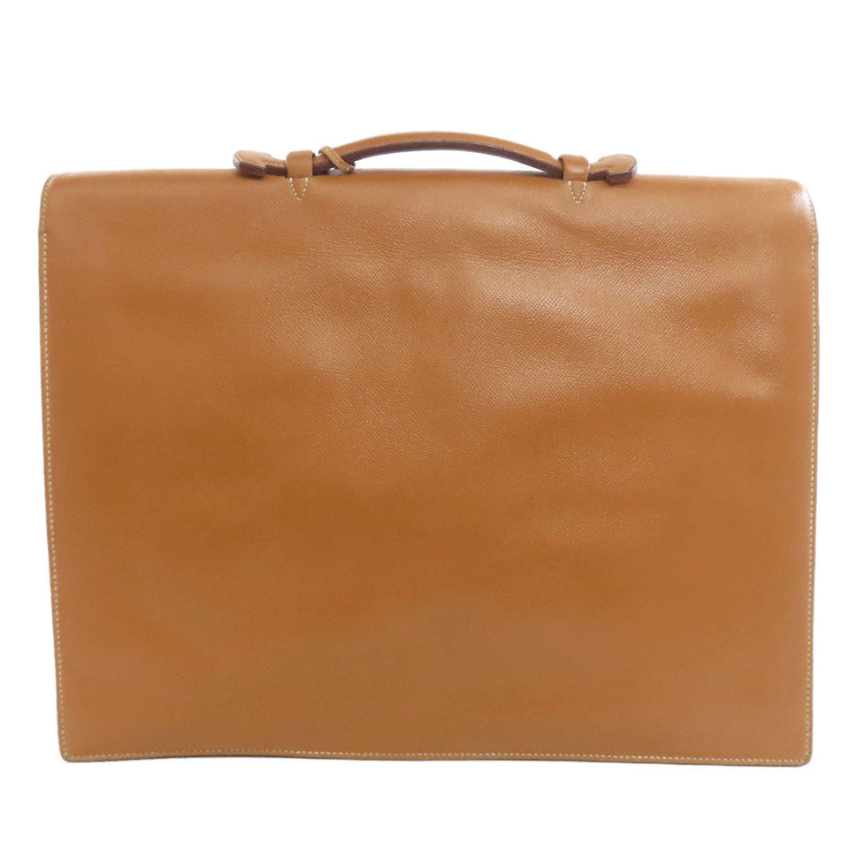 Hermes Business bag Courchevel gold Sac Adepeche