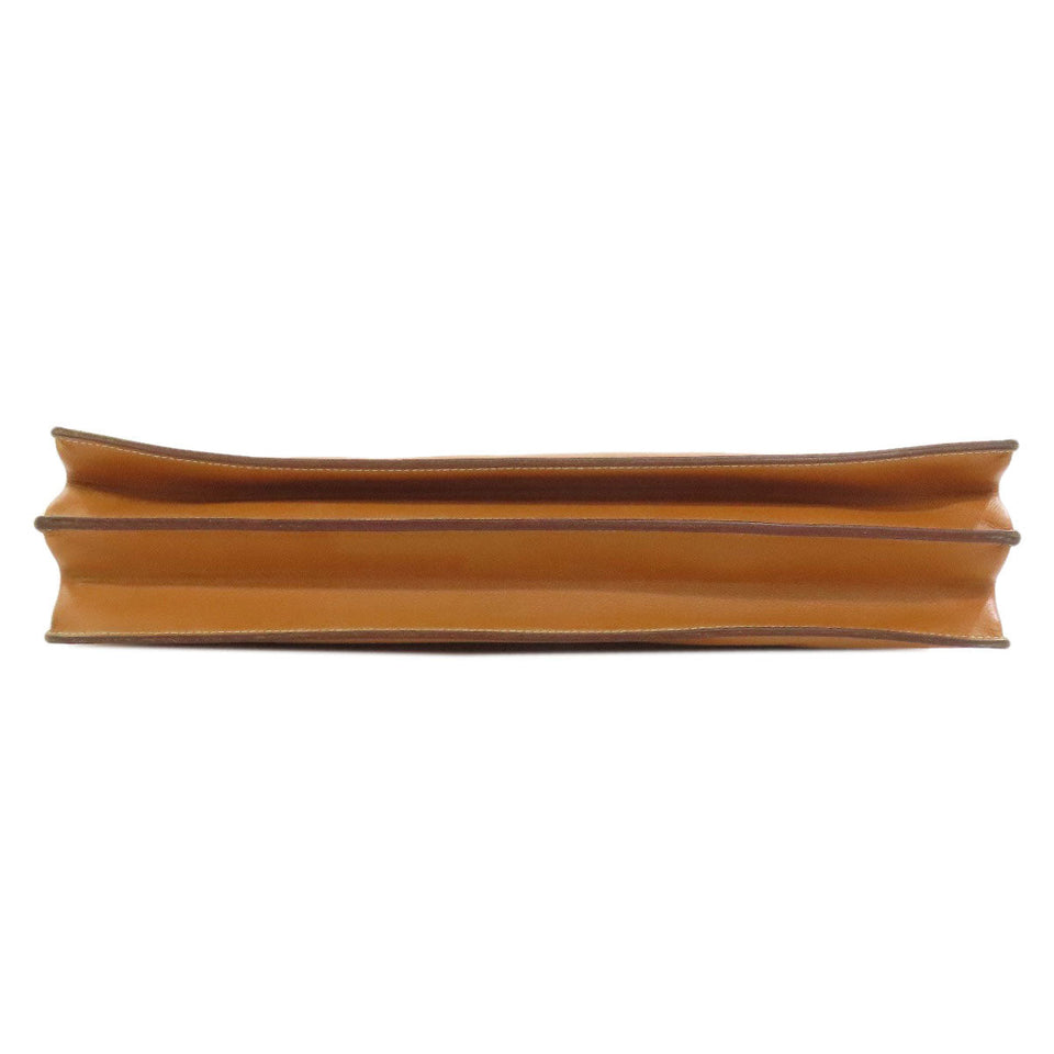 Hermes Business bag Courchevel gold Sac Adepeche