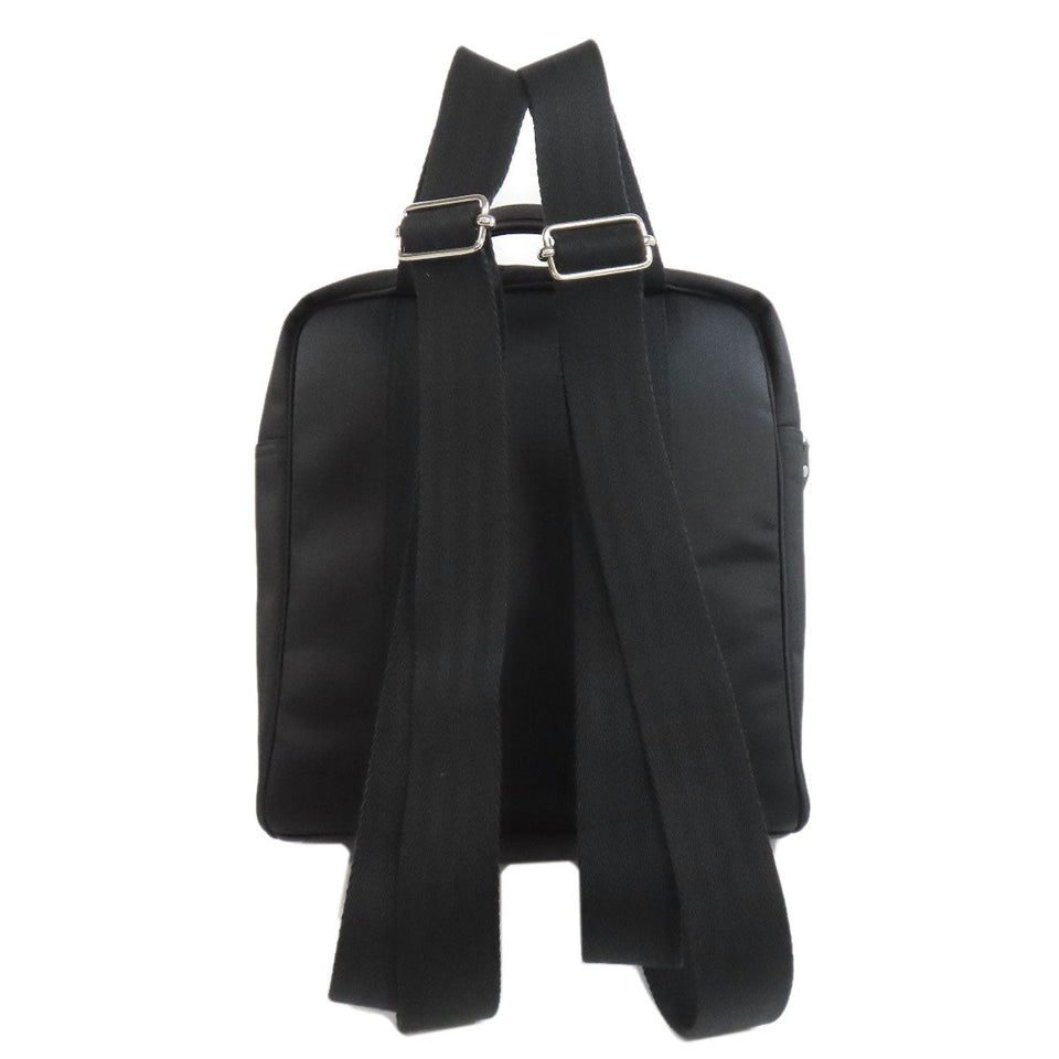Hermes Backpack Towal chevron black Acapulco Sac A Dos