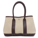 Hermes Handbag Tower ash beige Garden Party TTPM SilverMetal