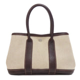 Hermes Handbag Tower ash beige Garden Party TTPM SilverMetal