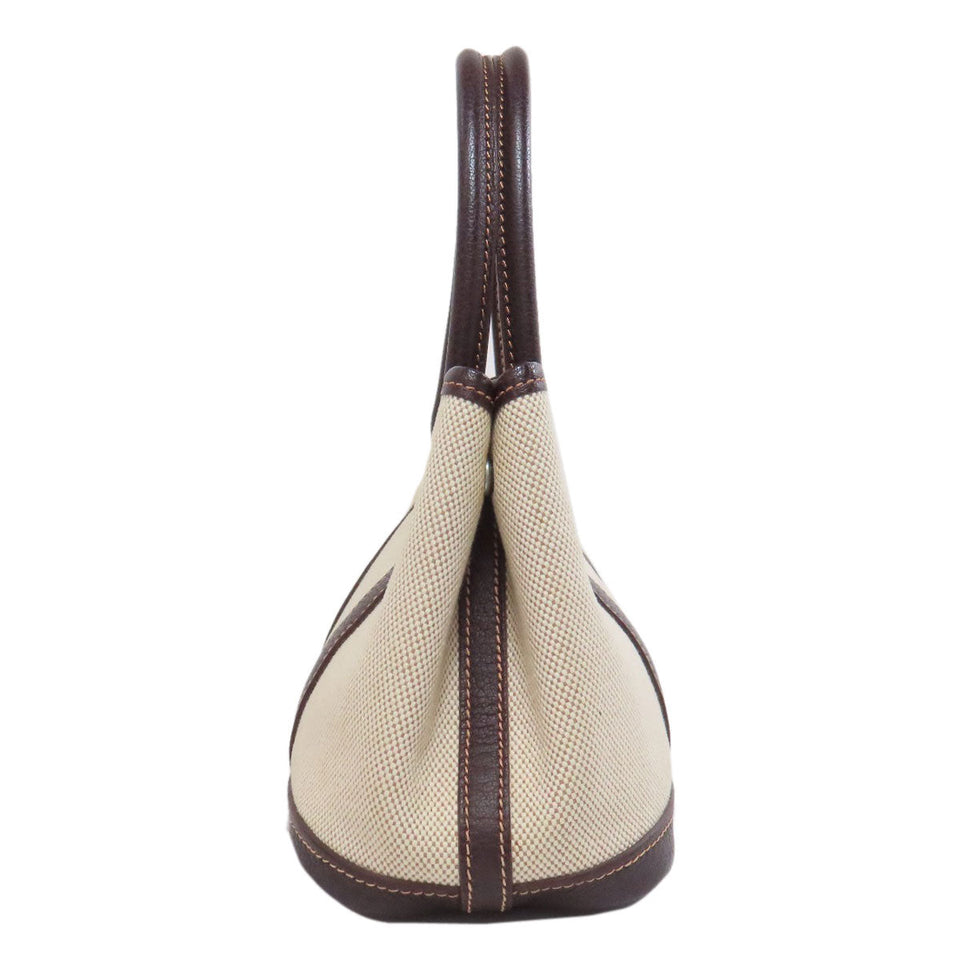 Hermes Handbag Tower ash beige Garden Party TTPM SilverMetal