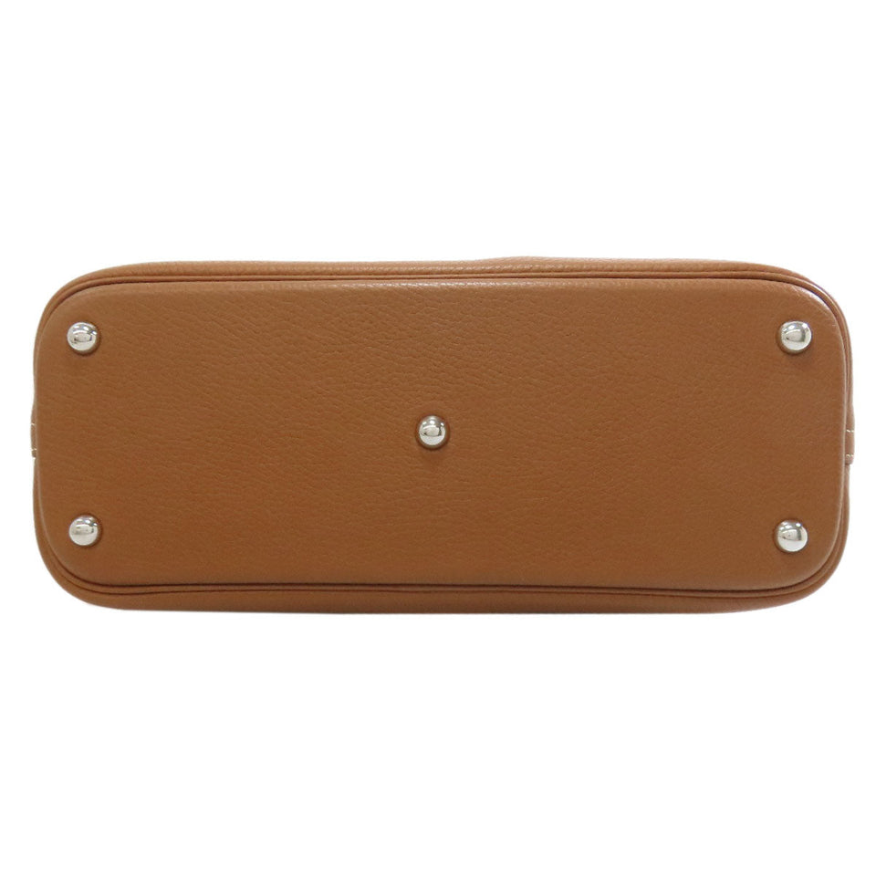 Hermes Handbag Taurillon Clemence gold Bolide 31 Gold SilverMetal