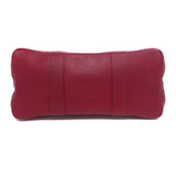 Hermes Tote Bag Towar Officche Red Garden Party PM Rouge Ash Silver Metal
