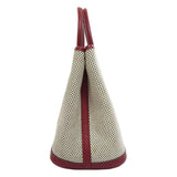 Hermes Handbag canvas gray Garden party TPM