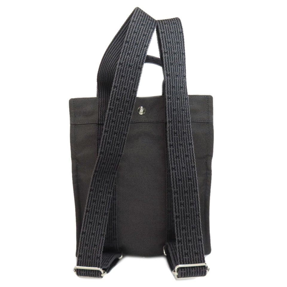 Hermes Backpack canvas gray Her Line add PM