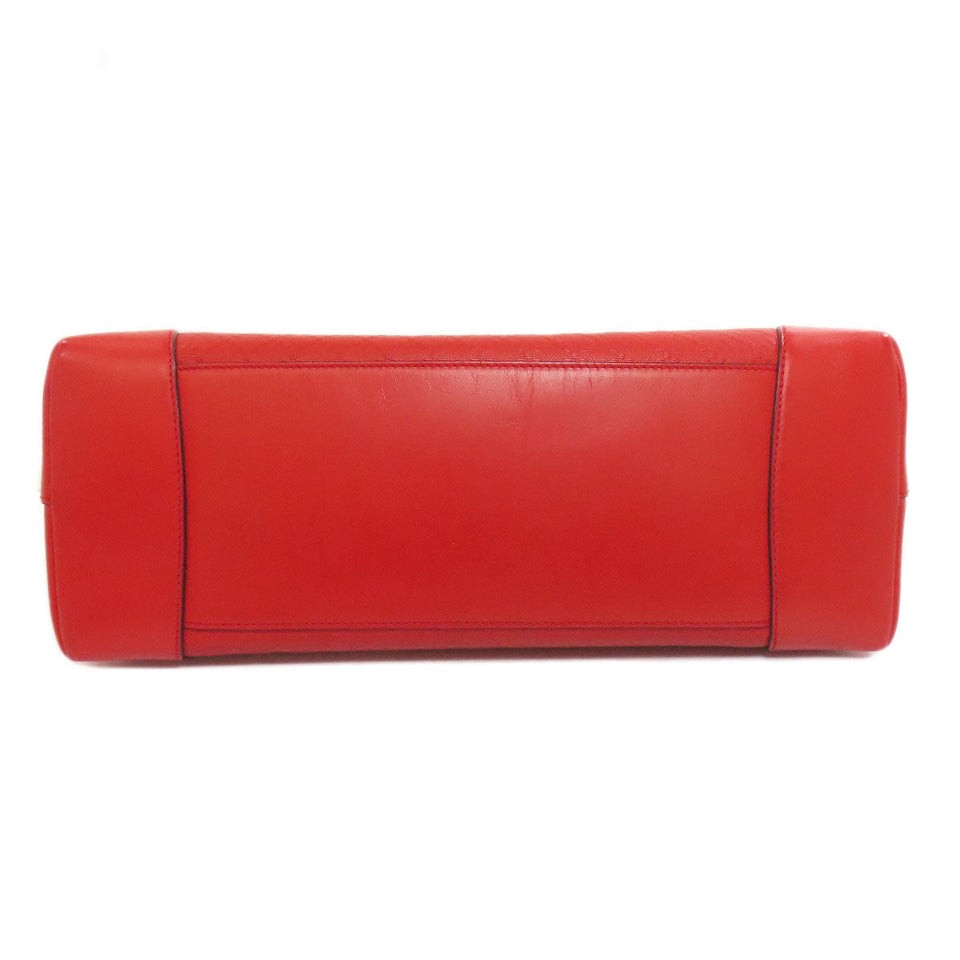 Gucci Tote Bag 353397 leather Red Diamante