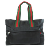 Gucci Tote Bag 802172 Nylon black Large Tote Sherry Line
