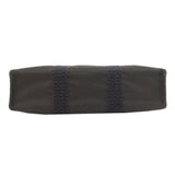 Hermes Tote Bag canvas gray Her LineMM