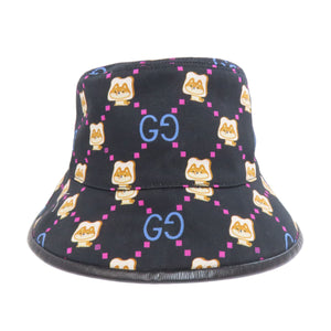 Gucci hat canvas black Pikarar Kawaii Baguette Hat