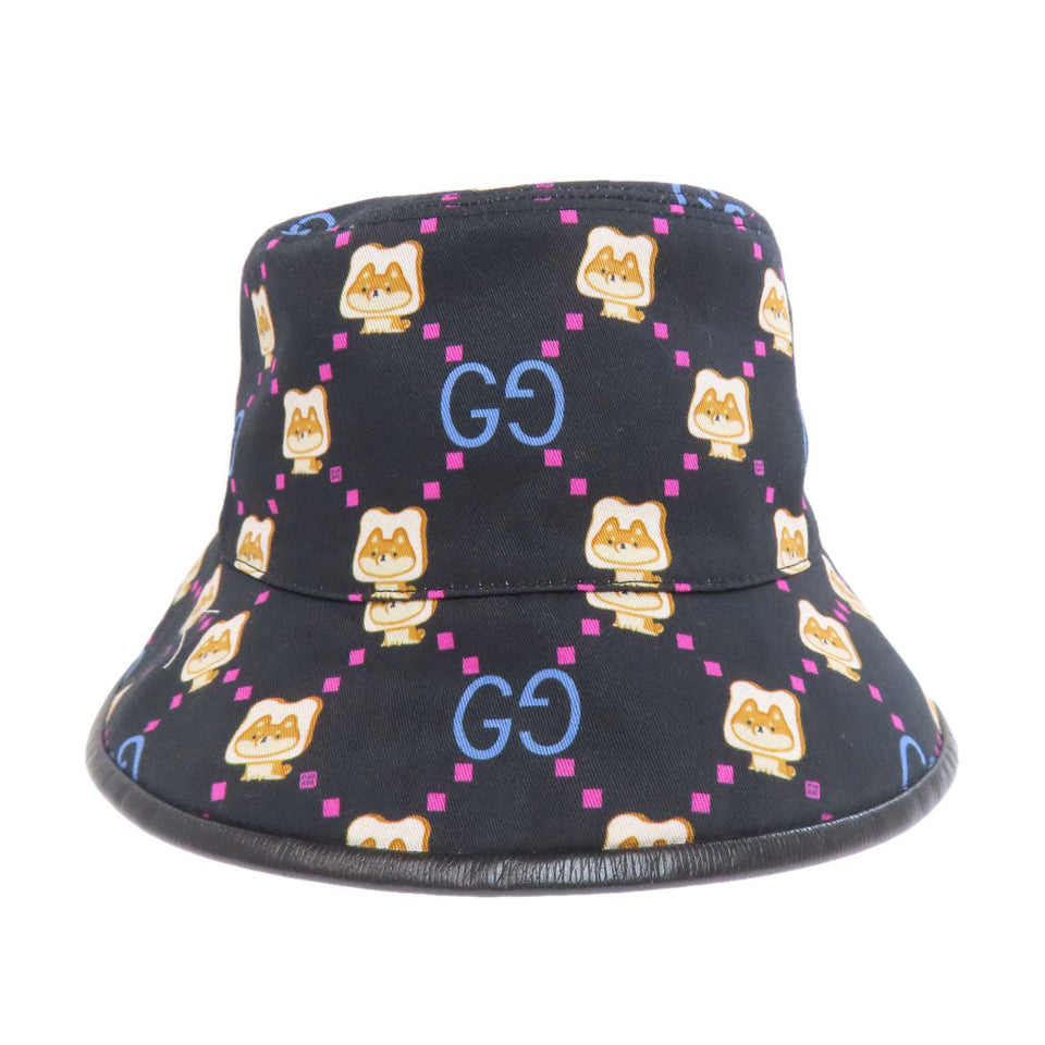 Gucci hat canvas black Pikarar Kawaii Baguette Hat