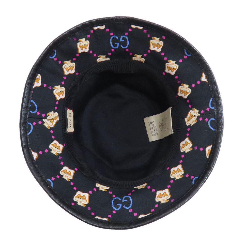 Gucci hat canvas black Pikarar Kawaii Baguette Hat